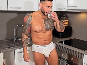 BlakeMason: Tatted Fabio Toba like a breath of fresh air primarily Viktor Rom enormous dick far the kitchen asian gay sex videos twitter