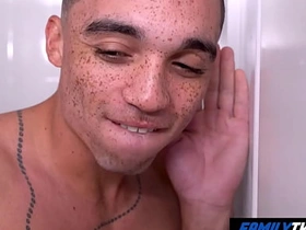 FamilyTwink - Watching My Friend close to his Step Daddy videos be advantageous to asian gay sexual relations