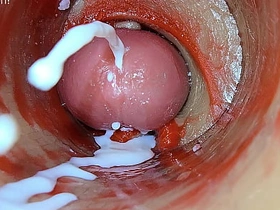 Camera Inside Deep Pussy Captures Dose Ejaculation of Sperm ASMR asian dasi gay sex videos