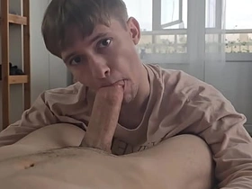 took a big dick, unfathomable cavity throat blowjob and anal fucking, finished asian gay cur? and son sex videos