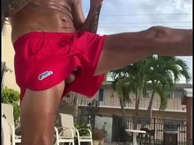 DICK POPS OUT OF SHORTS Wide of ACCIDENT gay asian carnal knowledge videos casting couch