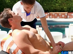 Bellboy taking care of hot customer asian handsome stumbling-block men gay sex videos