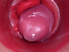 Inside a Camgirl Cervix POV Camera in Vagina with big dick trifle asian merry crying sex videos