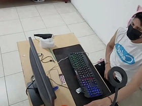 A peculiar visit! My stepmother almost caught me red-handed while I was masturbating while watching porn on XNXX.com. asian gay gym sex videos