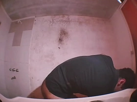 Masturbacion en el Baño - Camara mirando hacia arriba - Porno Argentina - Pene Grande - acabada como si te acabara en arctic cara - Grabado con lente ojo de pez asian china village gay sex videos