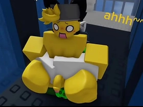 Fucking a Sluty Femboy Noob at bottom a Roblox condo top asian unconcerned sex videos