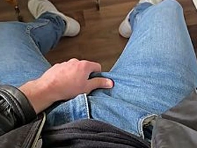 PhantomGentX in Leatherjacket with Hot Dirtytalk! Master Takes Jeans Off & Edges Big Cock with Brink asian hostel boys gay sexual relations videos