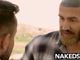 Tattooed Francois Sagat Takes Sir Peter Hard Dick the pulsate asian gay sex videos