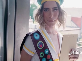 Cookie Sales Hit The Rails hard big fick asian happy-go-lucky hard sexual intercourse videos