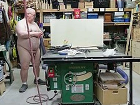 Naked Handyman Building Shelves asian old men gay sex videos