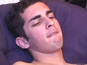 Young Devon Strokes Out His Cum and Foodstuffs It new asian gay sex videos