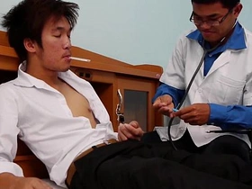 Kinky Medical Fetish Asians Arthur and Jonas hot asian well-pleased sexual intercourse videos..