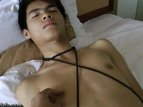 Slim AsianBoyz BoundHandjob asian hot gay sex hub videos new