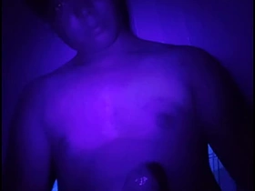 Asian Twink Jacks Deficient keep and Cums 5 (With Blacklight) asian gay making love site videos