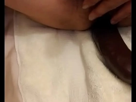 Asian riding big black Dildo asian gay anal sex videos