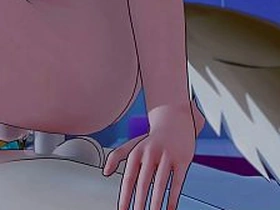 Genshin Impact Yaoi - Gorou Ridding Venti's dick - Anime Manga Japanese Asian Game Well-pleased Porn hd sex videos asian Well-pleased