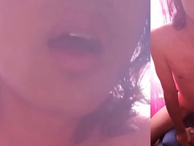 Read lust on horny twink's face, Jon Arteen, sexy Asian boy fucks Fleshlight, tastes his hot answer cum, in pink light asian gay sex videos asian site