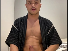 Asian boy less Jinbei stroking good asian merry sex videos