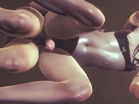 Yaoi Femboy - Kuki Fucked twice 2 creampies - Sissy crossdress Japanese Asian Manga Anime Game Porn Gay free gay sex videos asian