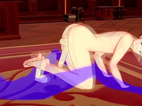 Jujutsu Kaisen Yaoi - Yuji Itadori Footjob and anal with creampie - Sissy crossdress Japanese Asian Manga Anime Film  Game Porn Gay asian gay sex videos india site