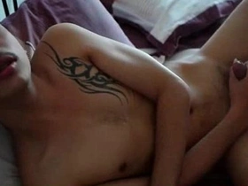 Thai Gay Boy Kai wanking his asian cock gay sex videos asian new