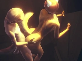 Furry Yaoi - Fox gives caitiff public schoolmate a handjob then fucks him against the wall in an alley - Anime Manga Asian Japanese Game Porn jubilant asian jubilant sire sex videos