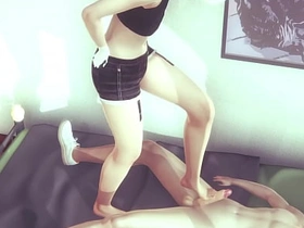 Yaoi Femboy - Alan is a naugthy cat boy plays with his hands and feet - Japanese asian manga anime 3D sissy gay porn asian china gay boys sex videos