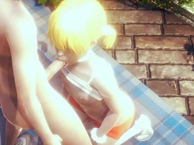 Yaoi Femboy - Fer blowjob and anal by other femboy - Sissy crossdress Japanese Asian Manga Anime Game Porn Gay gay blowjob sex videos asian