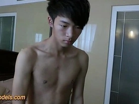 Cute Asian Twink Jerk Off After Shower smart asian gay sex porn videos